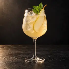 Pear Vanilla Spritz
