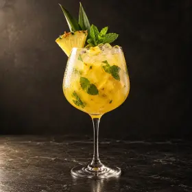 Virgin Pineapple Mojito